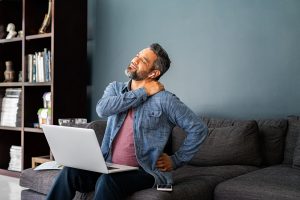 stress related back pain trea
